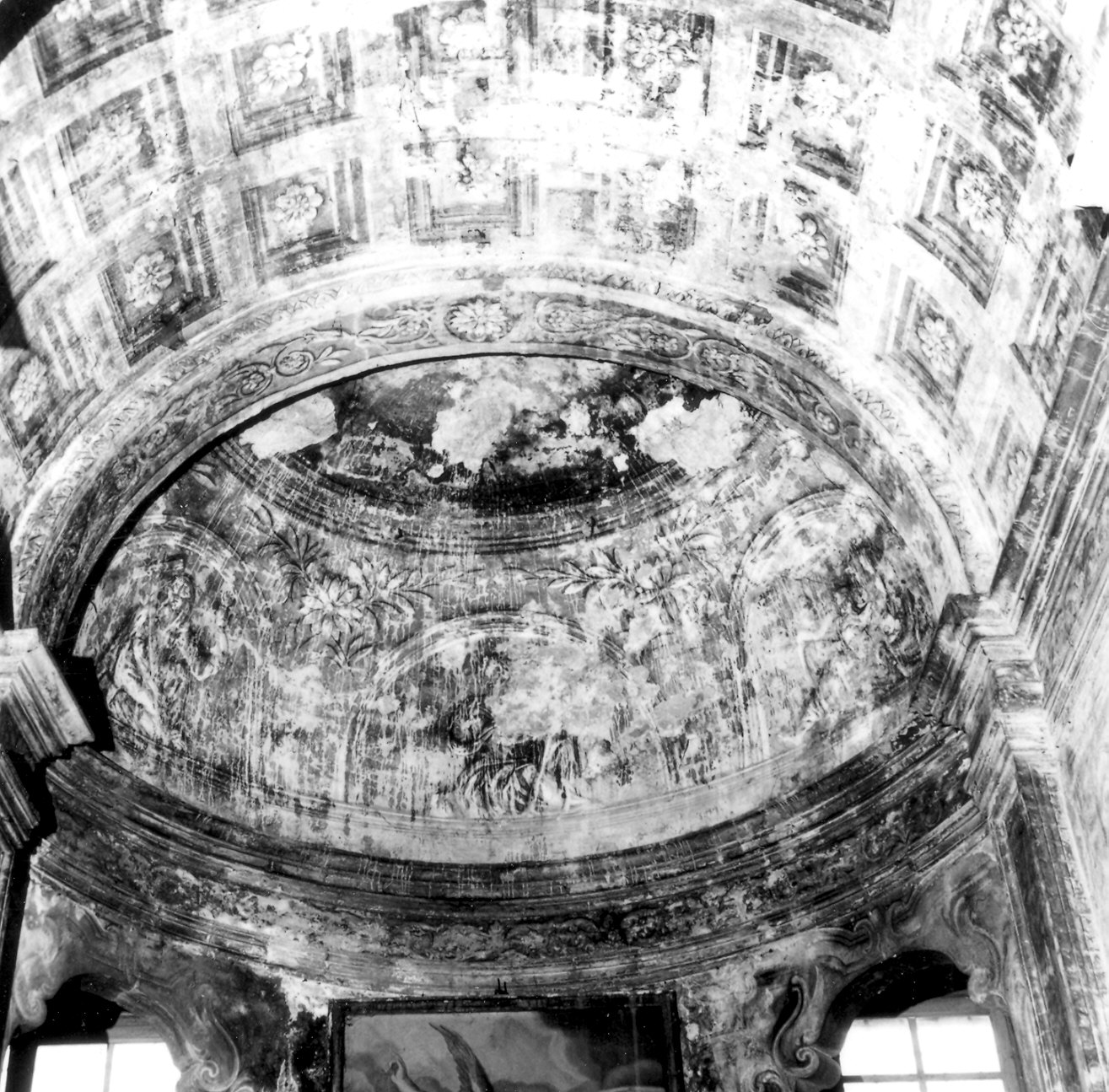 decorazione pittorica - ambito piacentino (sec. XVII)