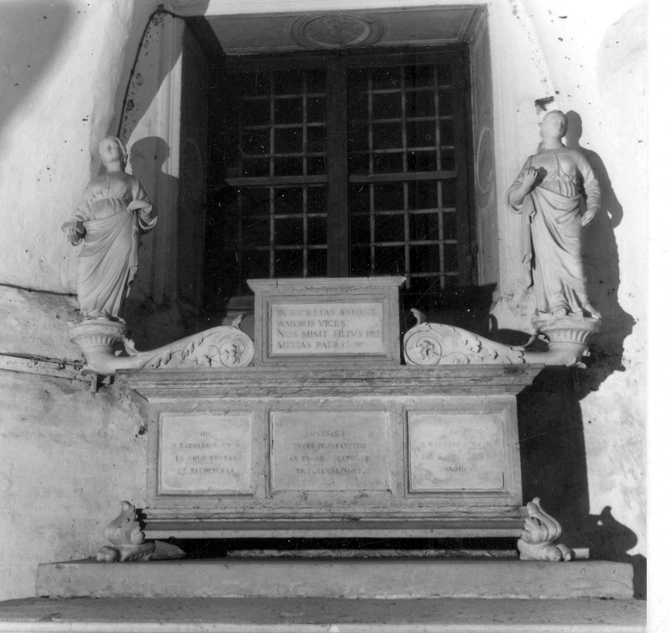 monumento funebre - ambito lombardo (fine sec. XV)