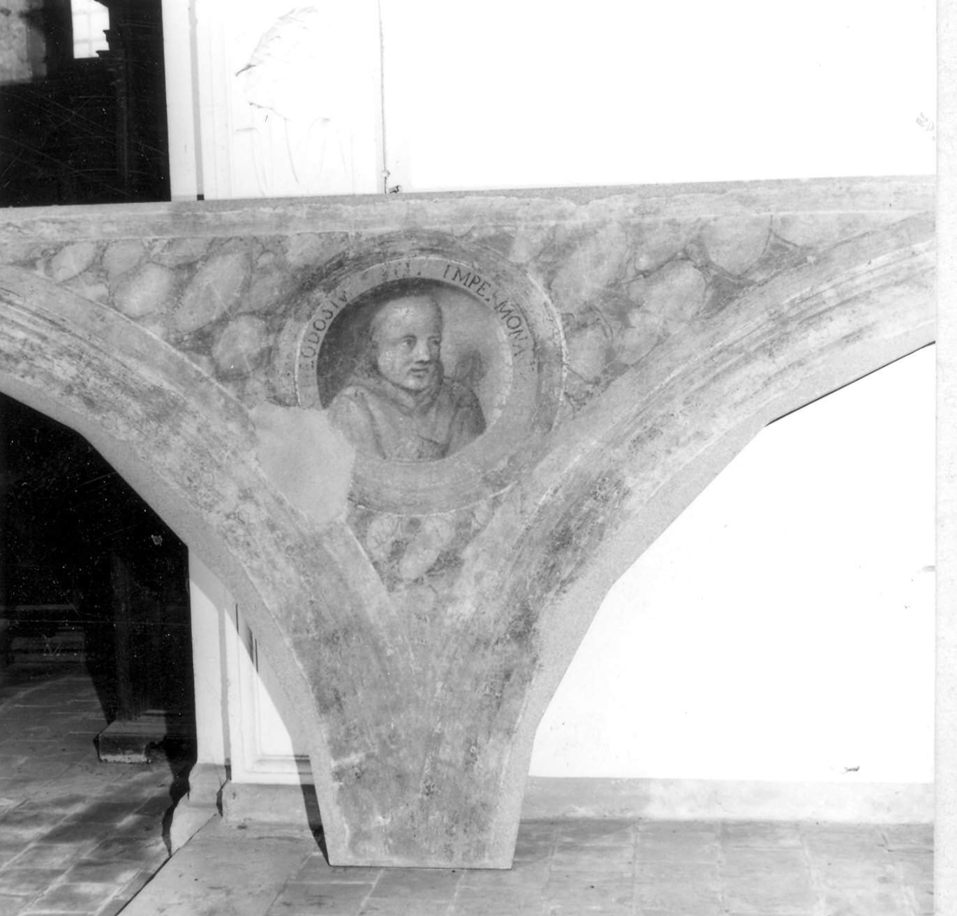 busti di imperatori monaci (dipinto, insieme) - ambito emiliano (sec. XVI)