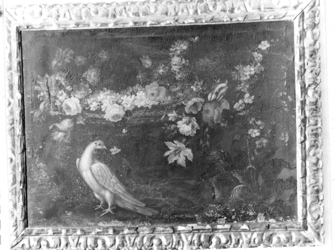 natura morta (dipinto) - ambito lombardo (fine sec. XVII)