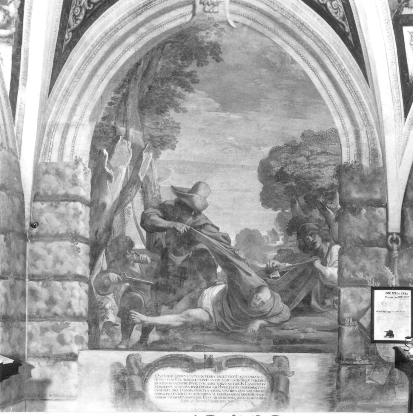 decorazione pittorica di Tiarini Alessandro, Della Rovere Giovan Mauro detto Fiammenghino, Marini Benedetto (sec. XVII)