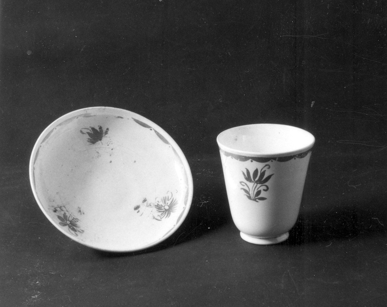 tazzina - ambito veneziano (fine sec. XVIII)