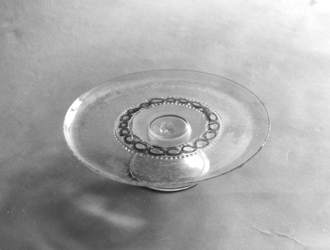 alzata - ambito muranese (seconda metà sec. XVI)