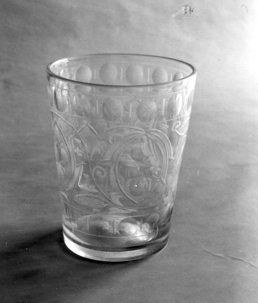 bicchierone - ambito muranese (prima metà sec. XVIII)