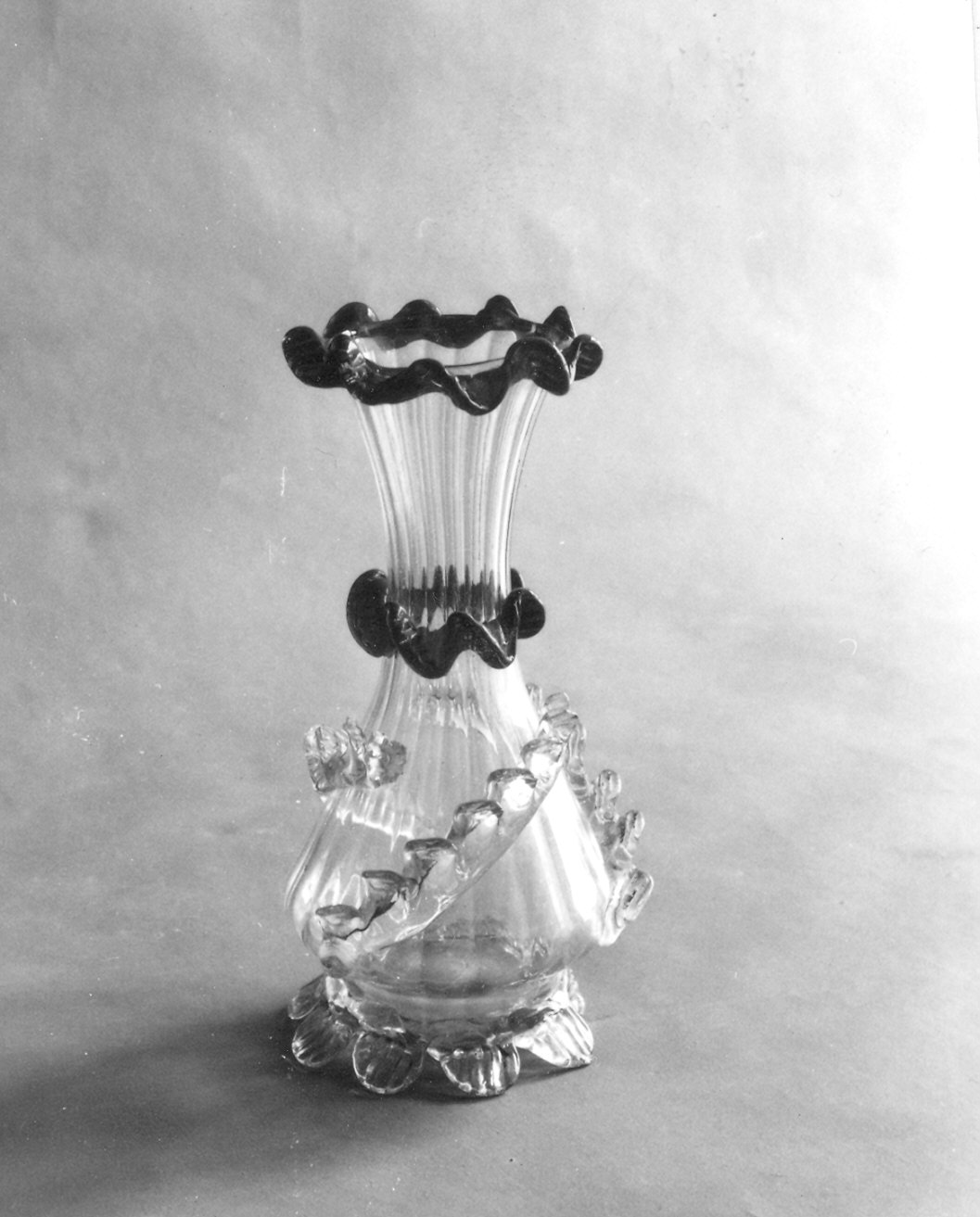 bottiglia - ambito muranese (sec. XVIII)