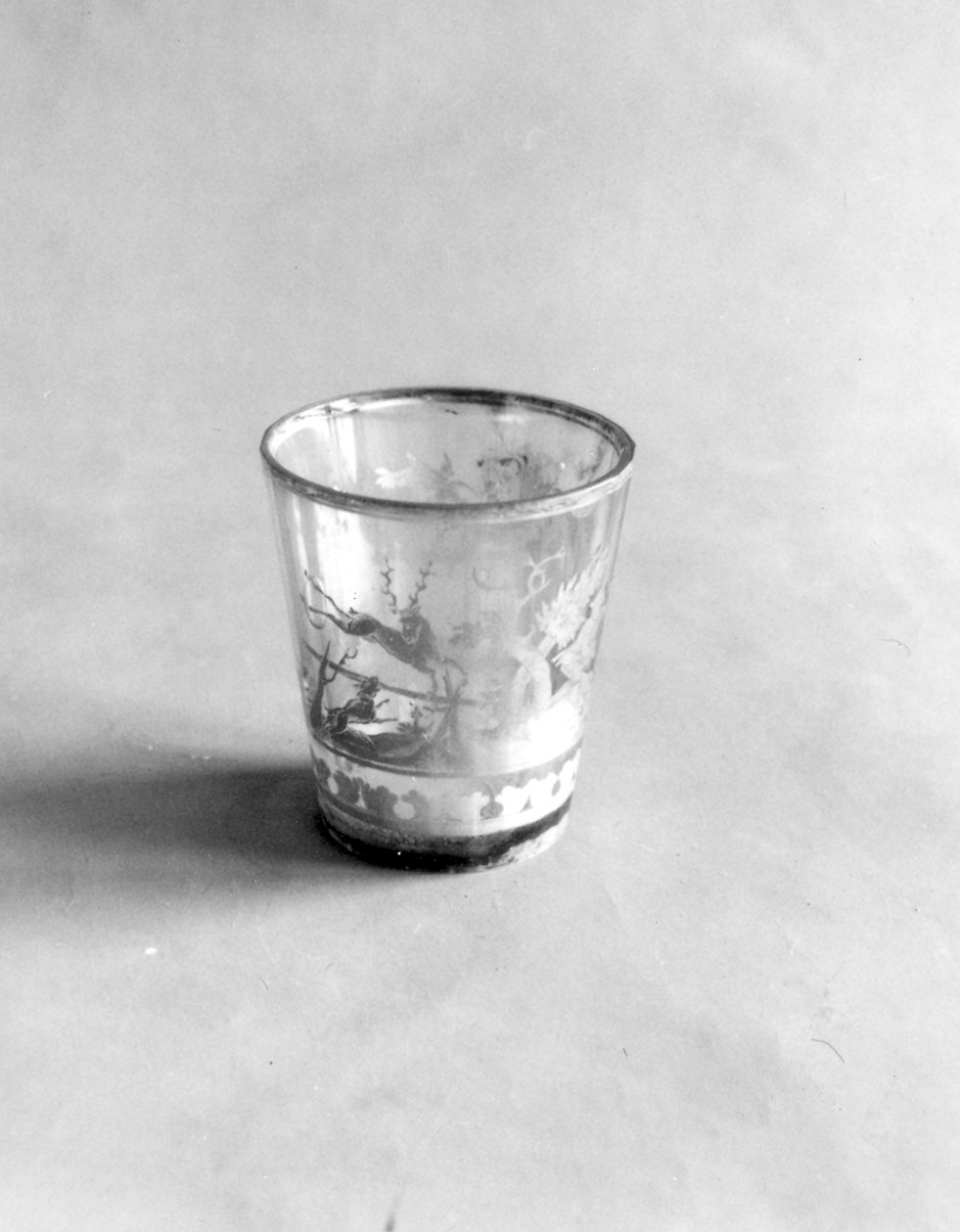 bicchiere - ambito muranese (sec. XVIII)