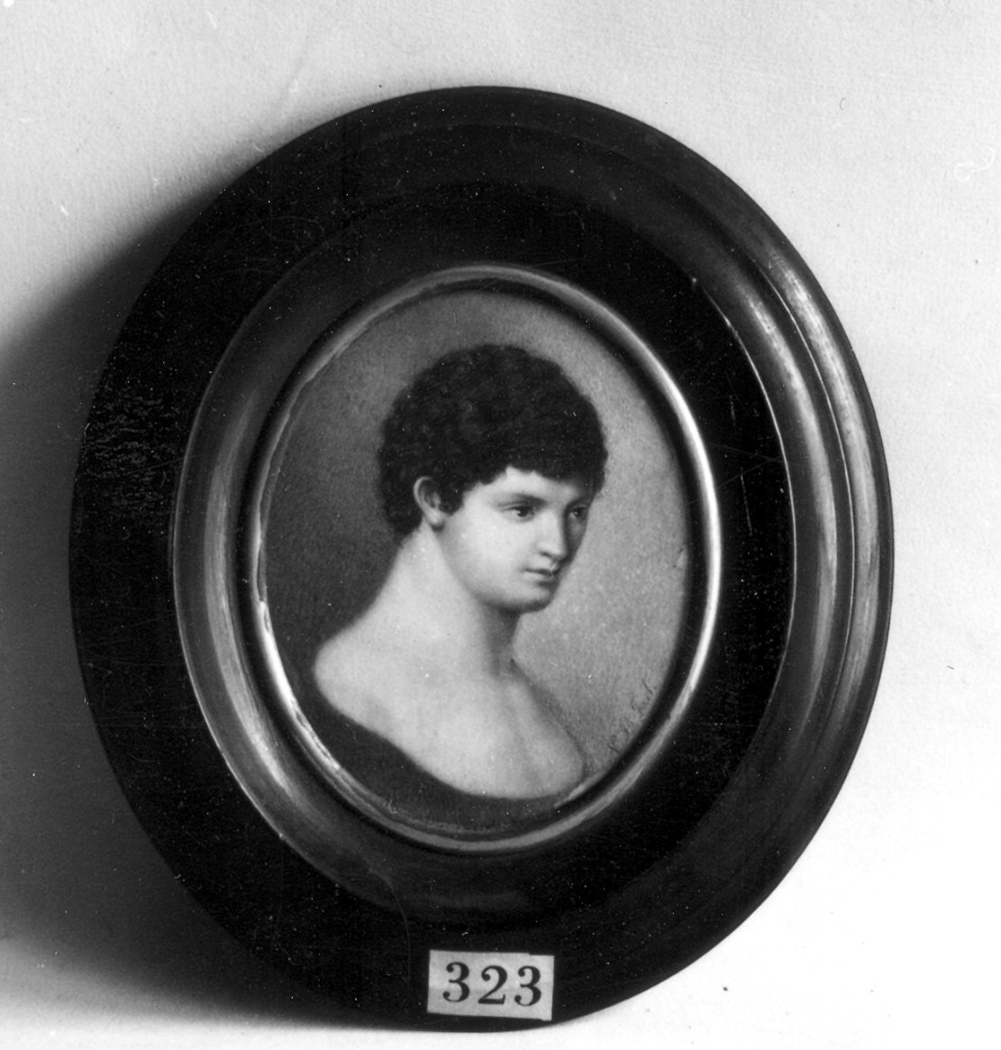 testa d'uomo (dipinto) - ambito piacentino (prima metà sec. XIX)