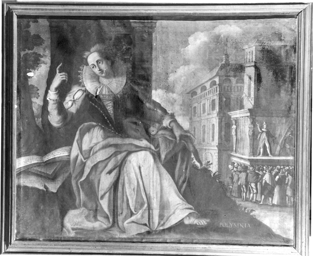Musa della Retorica, Polimnia (dipinto) - ambito Italia settentrionale (prima metà sec. XVII)