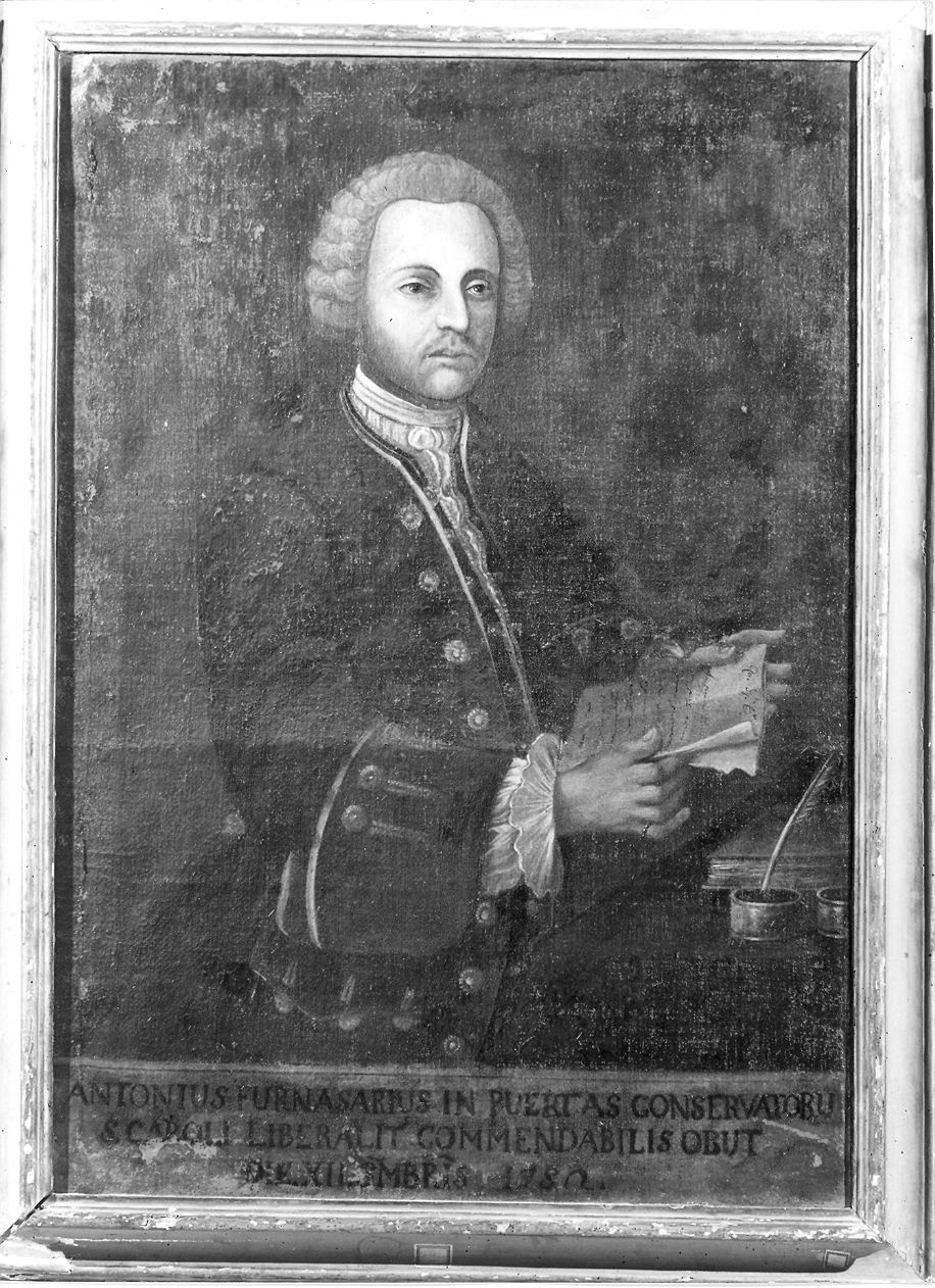 ritratto di Antonio Fornaciari (dipinto) - ambito piacentino (sec. XVIII)