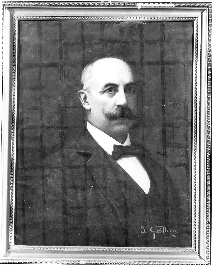 ritratto di Tranquillo Gardella (dipinto) di Ghittoni Opilio (sec. XX)