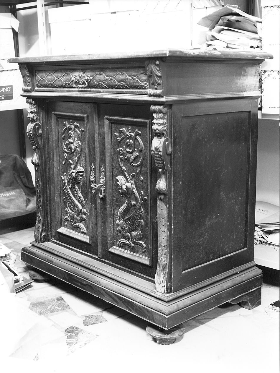 credenzina - ambito piacentino (fine/inizio secc. XIX/ XX)