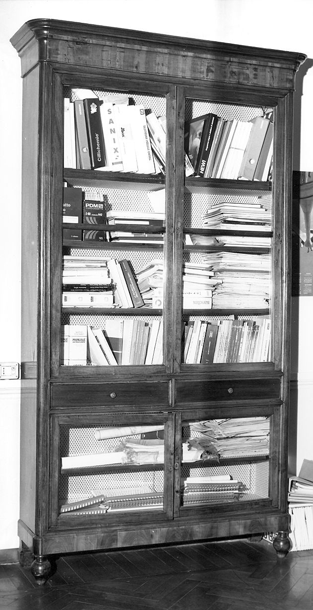 vetrina, coppia - ambito piacentino (seconda metà sec. XIX)