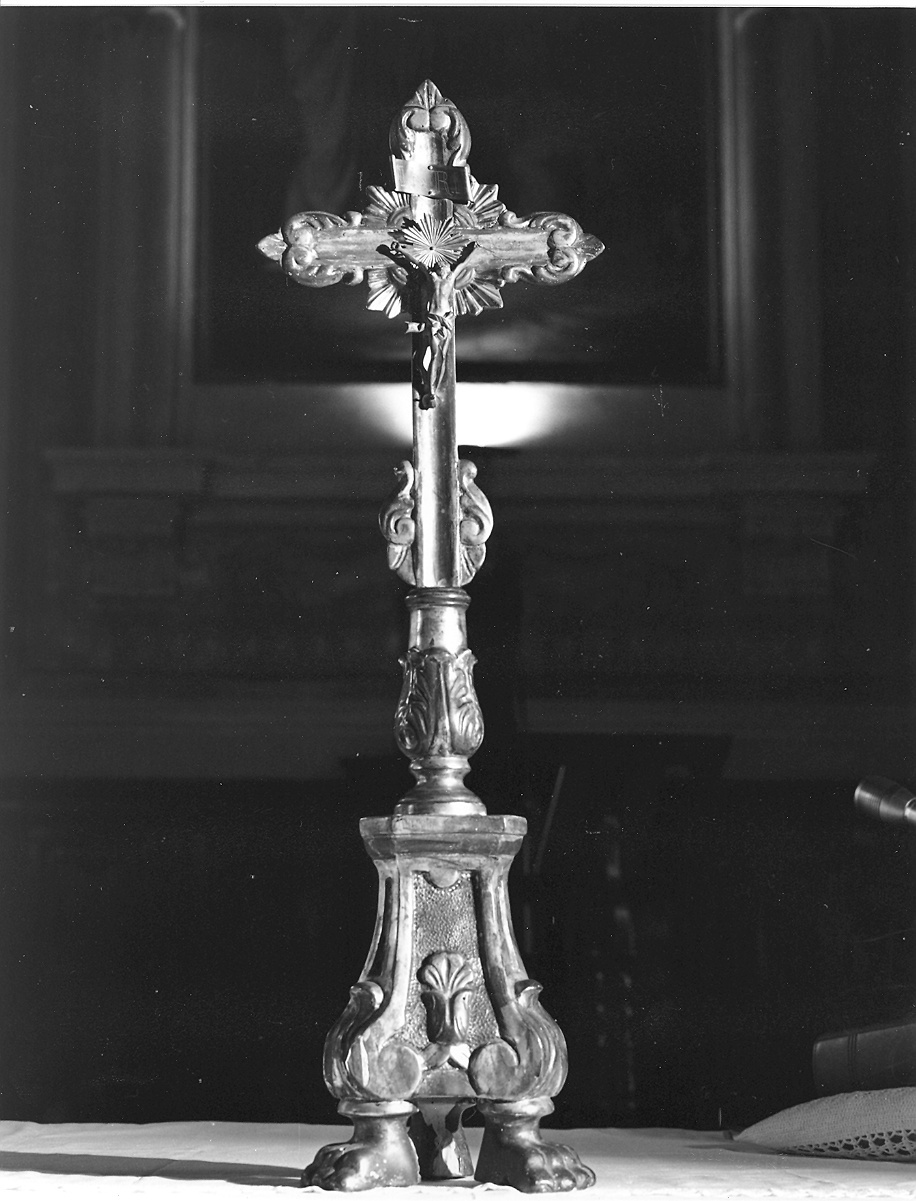 croce d'altare, serie - ambito piacentino (sec. XIX)