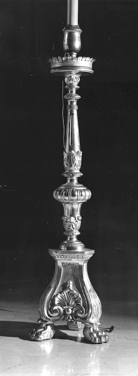 candeliere, serie - ambito piacentino (seconda metà sec. XIX)