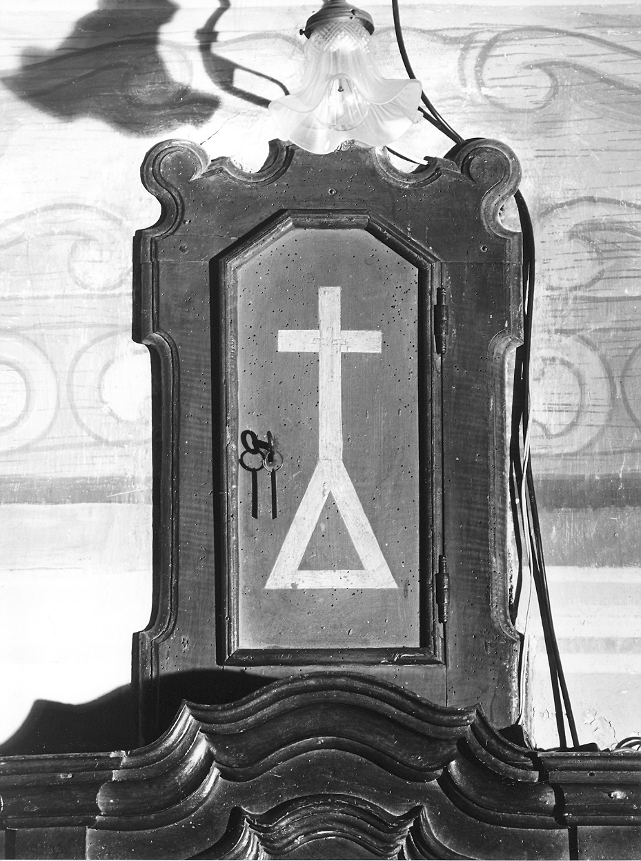 tabernacolo murale - ambito piacentino (sec. XVIII)