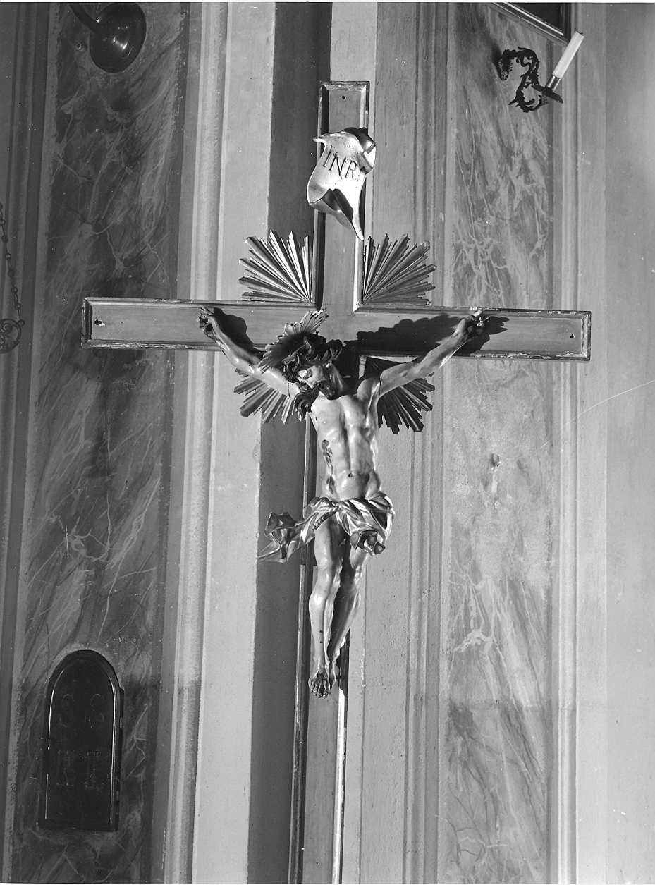 crocifisso - ambito piacentino (metà sec. XVIII)