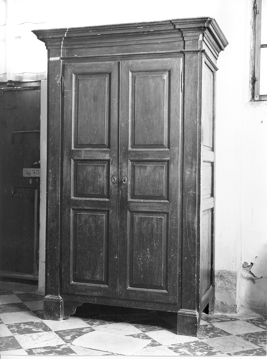 armadio - ambito piacentino (fine sec. XVIII)