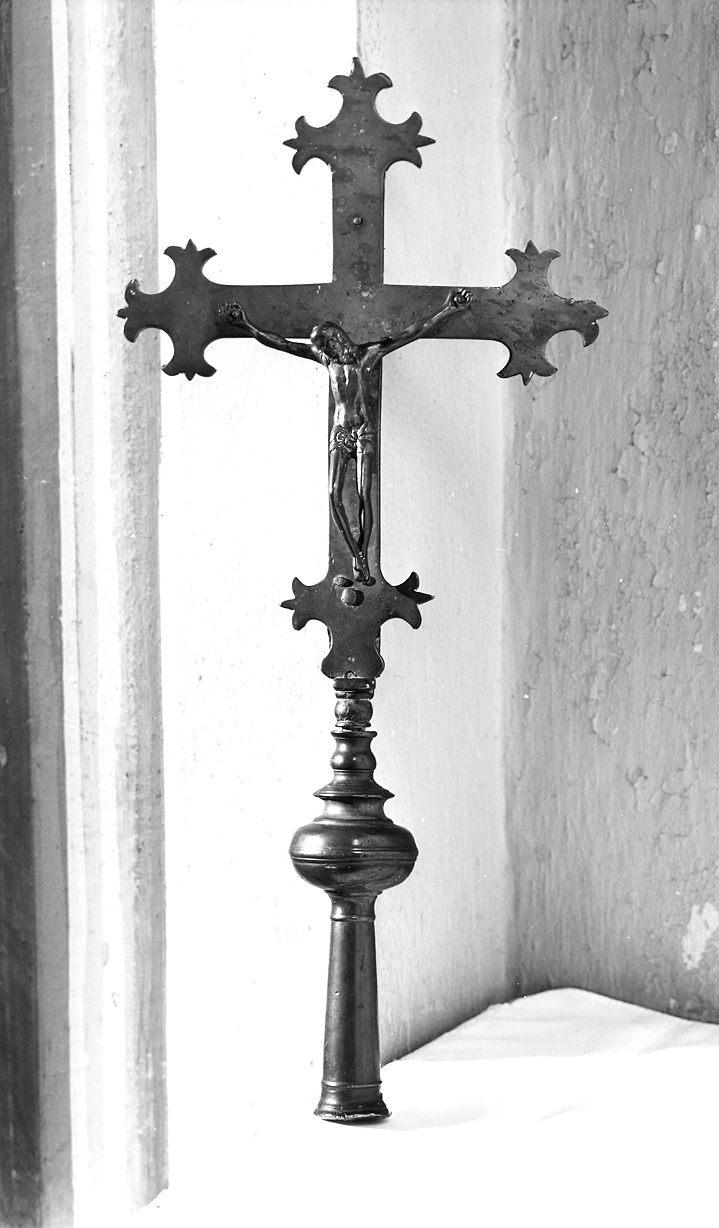 croce processionale - ambito emiliano (sec. XVII)