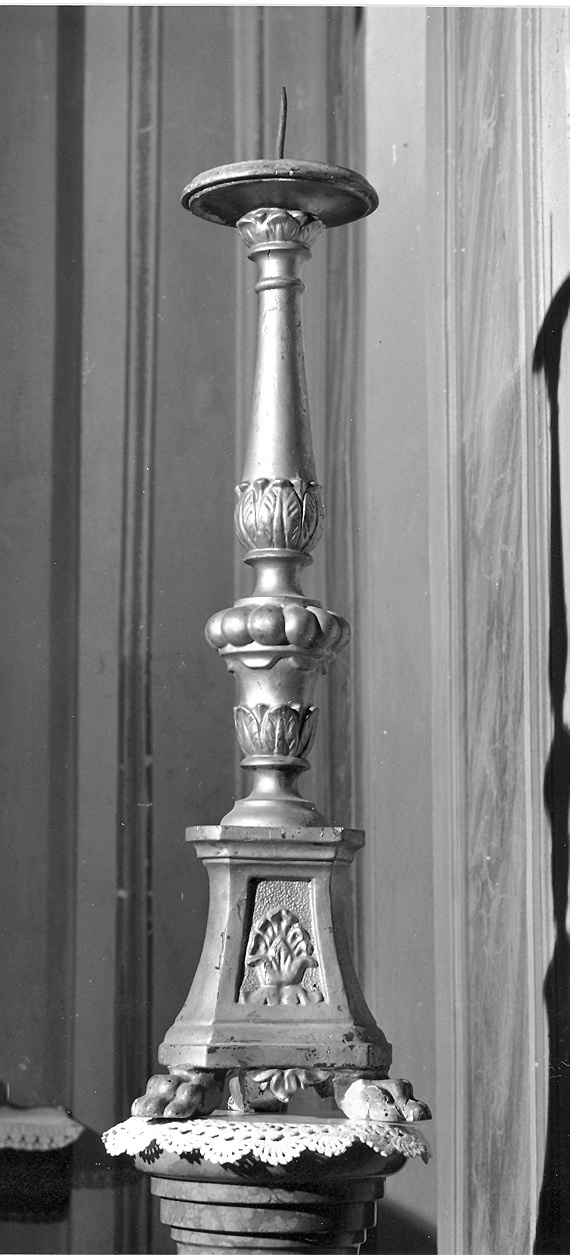 candeliere, serie - ambito piacentino (sec. XIX)