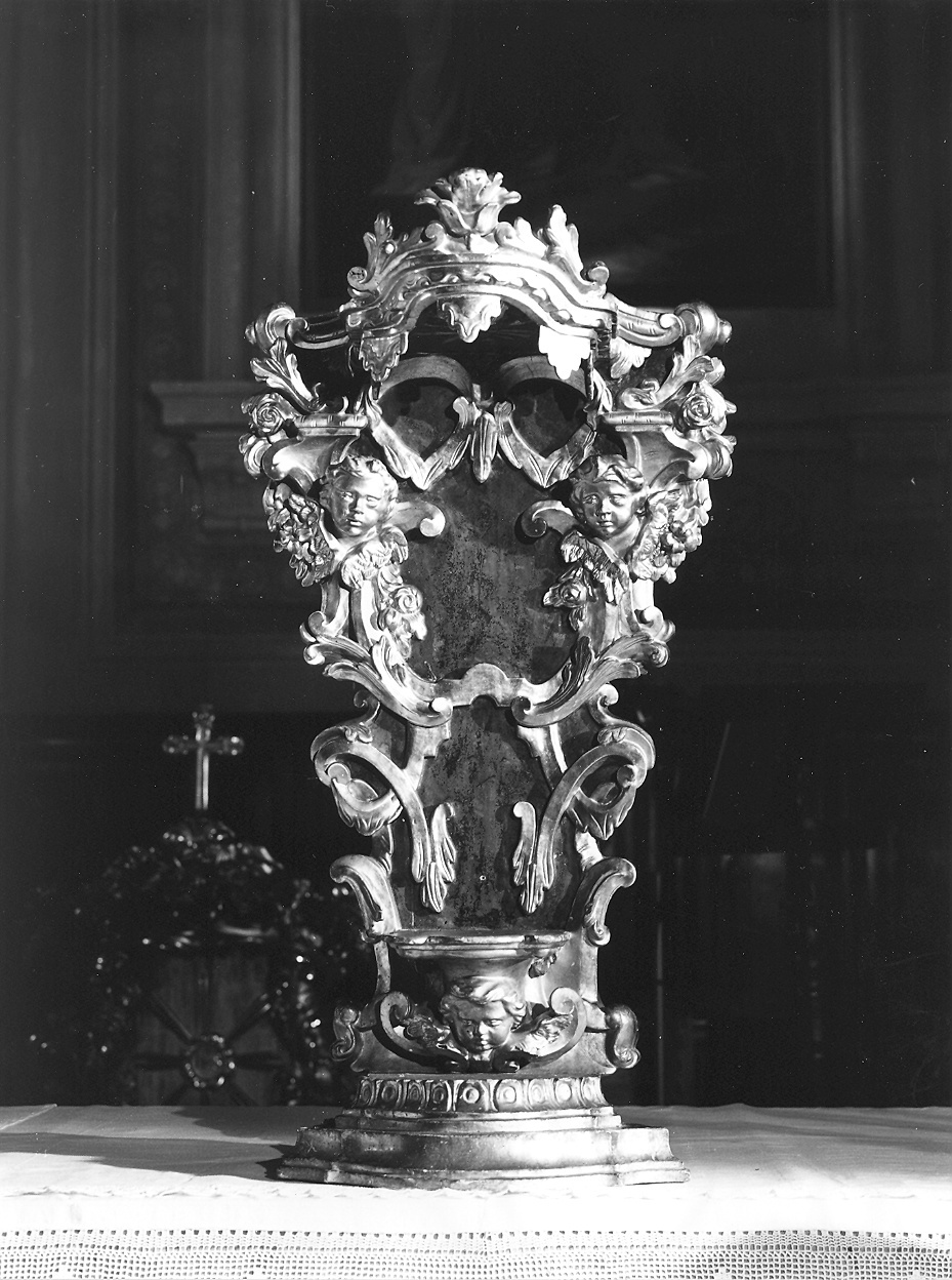 tronetto per esposizione eucaristica - ambito piacentino (seconda metà sec. XVIII)