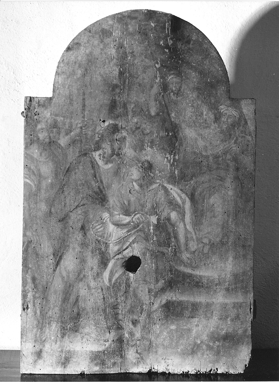 stazioni della via crucis (dipinto, ciclo) di Avanzini Luigi (sec. XVIII)