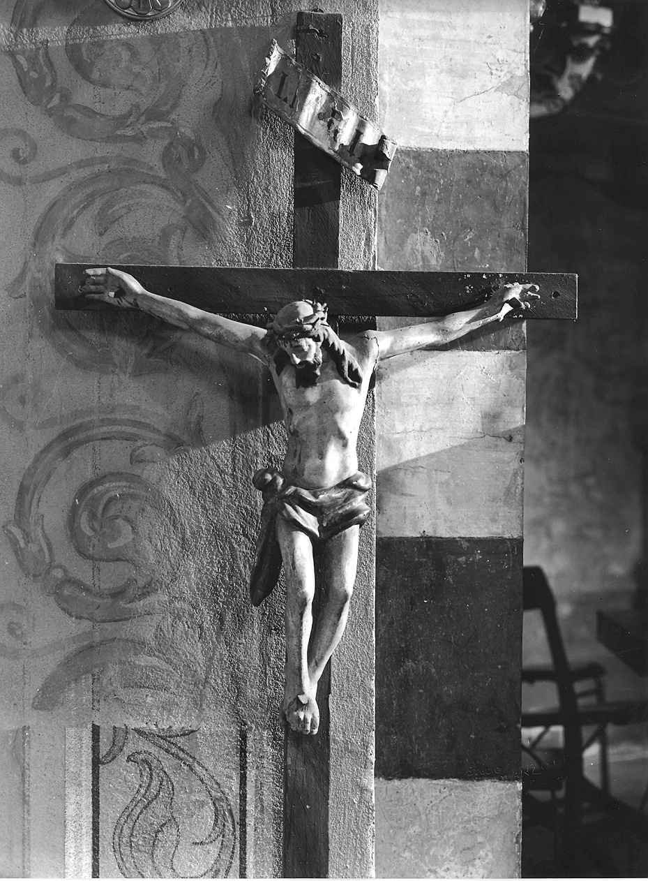 crocifisso - ambito piacentino (sec. XIX)