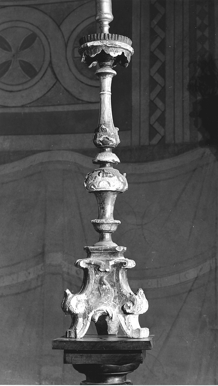 candeliere, serie - ambito piacentino (seconda metà sec. XVIII)