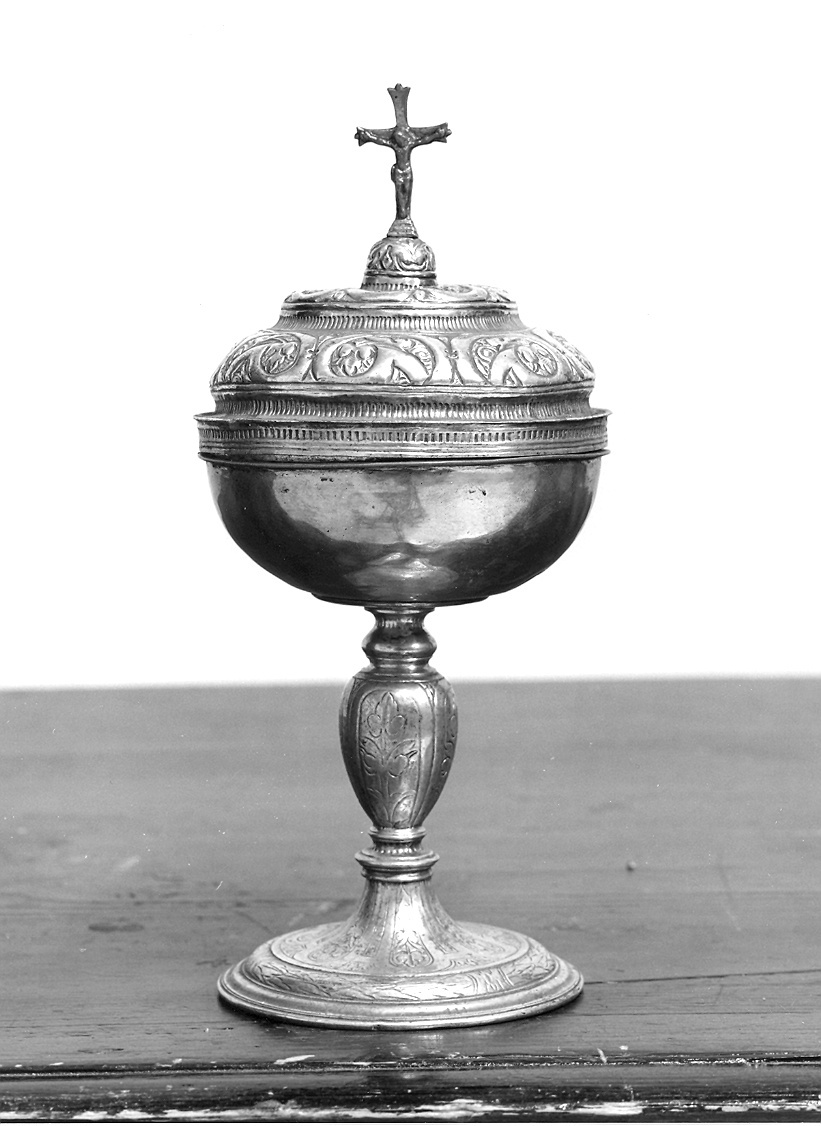 pisside - ambito piacentino (sec. XVI)