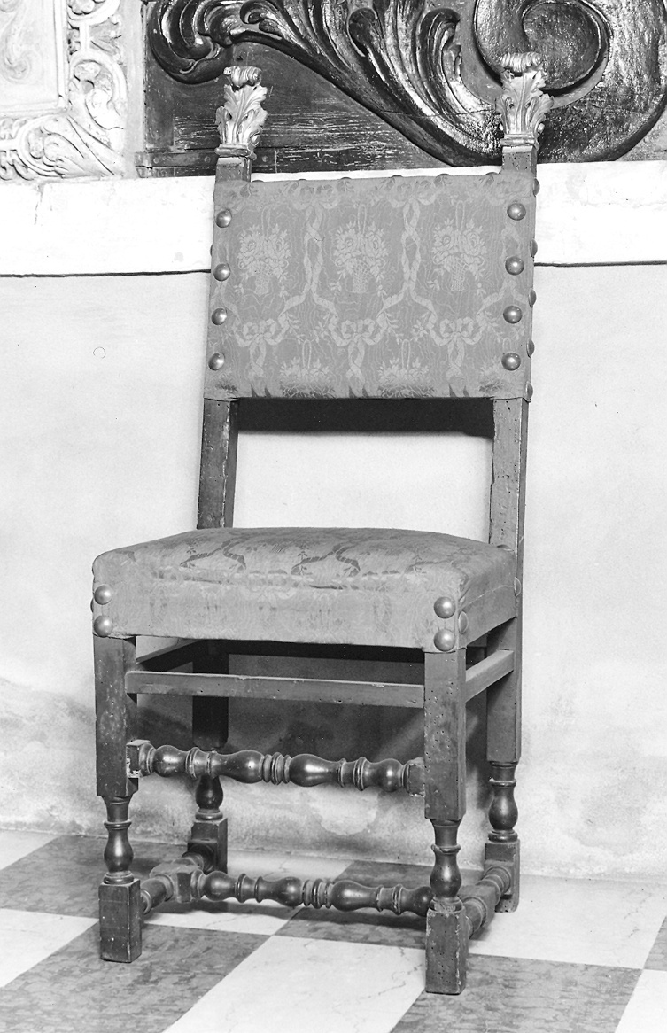 sedia - ambito piacentino (sec. XIX)