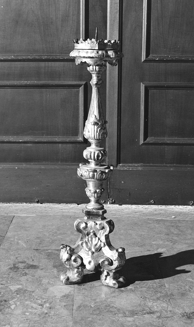 candeliere, serie - ambito piacentino (sec. XVIII)