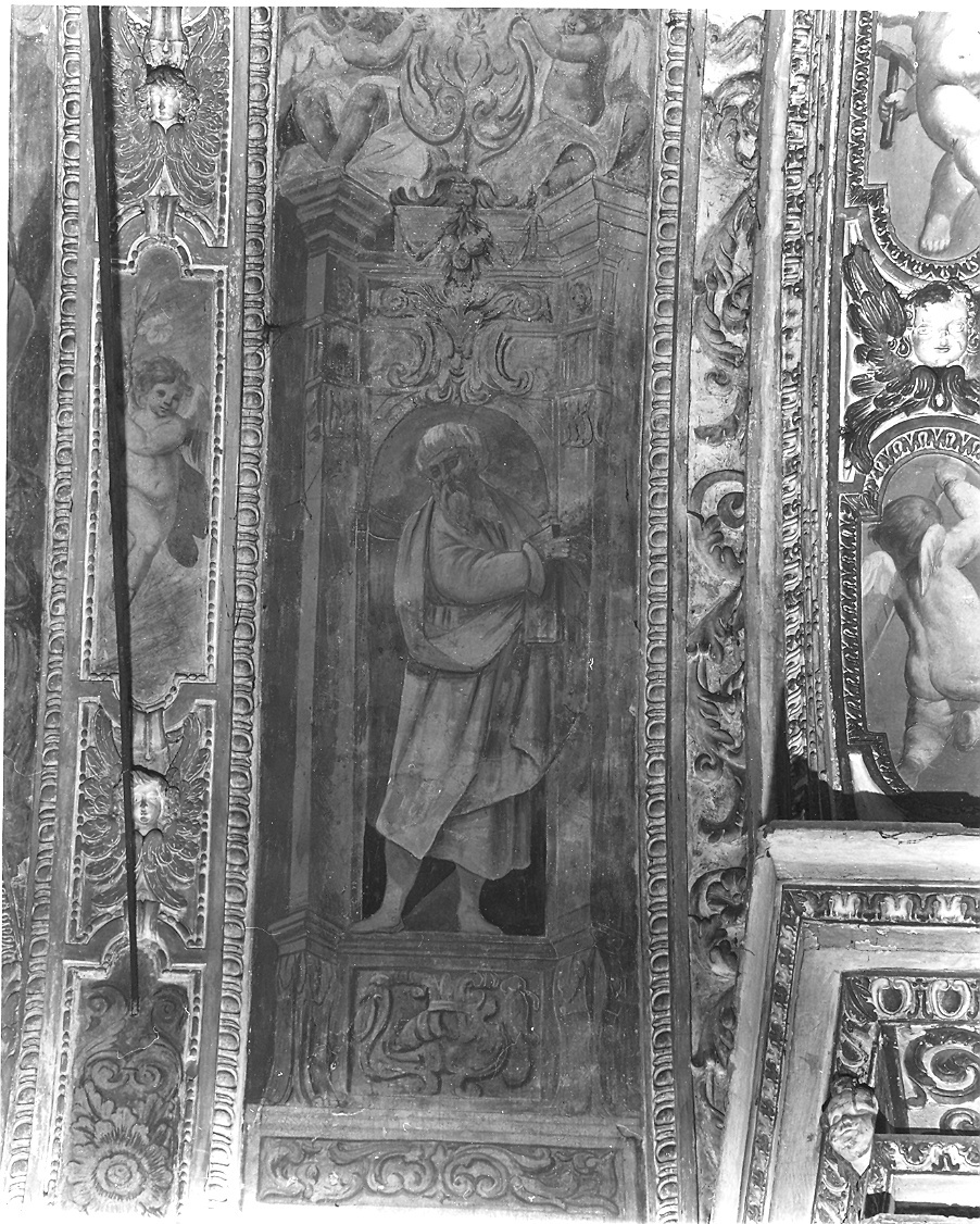 profeti (decorazione pittorica, complesso decorativo) di Bernasconi Giuseppe (ultimo quarto sec. XVII)