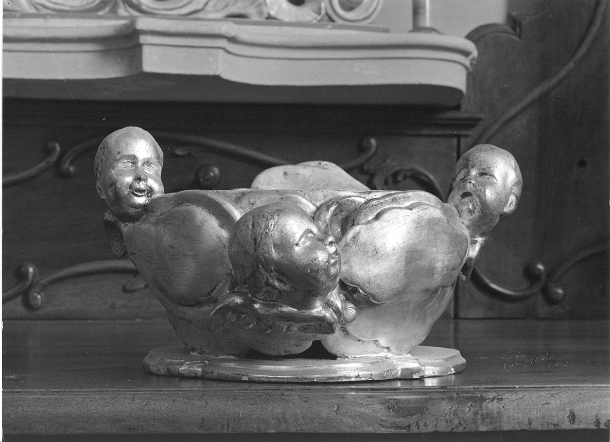 tronetto per esposizione eucaristica - ambito piacentino (sec. XIX)