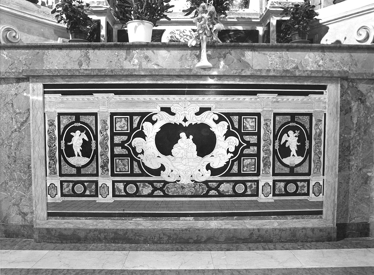 paliotto - ambito carpigiano (inizio sec. XVIII)