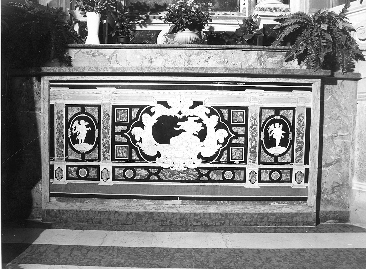 paliotto - ambito carpigiano (inizio sec. XVIII)