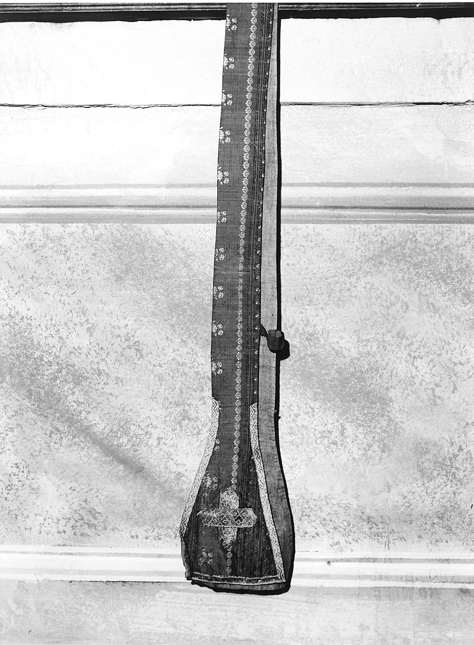 stola, elemento d'insieme - manifattura italiana (ultimo quarto sec. XVIII)