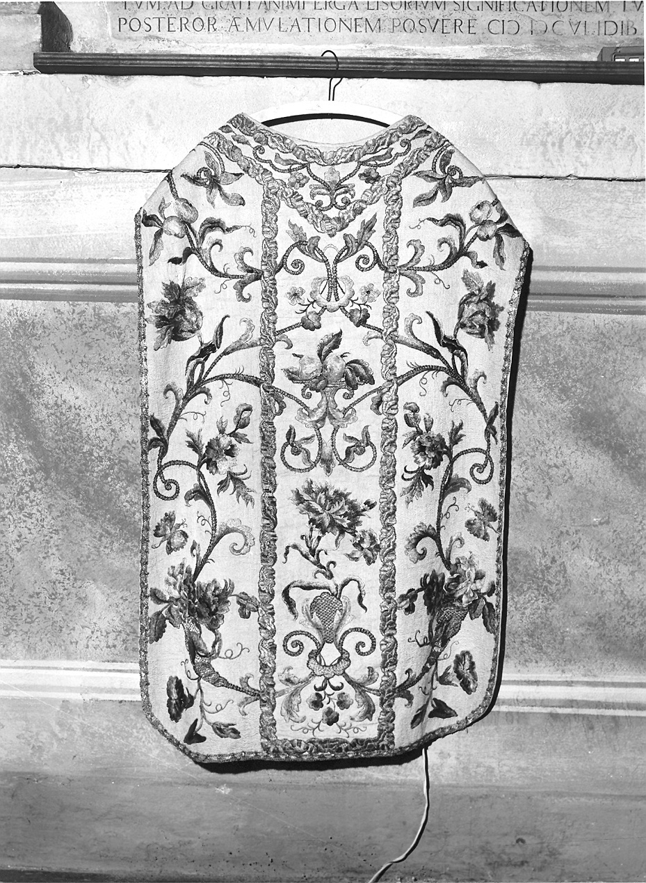paramento liturgico, insieme - manifattura italiana (seconda metà sec. XVIII)