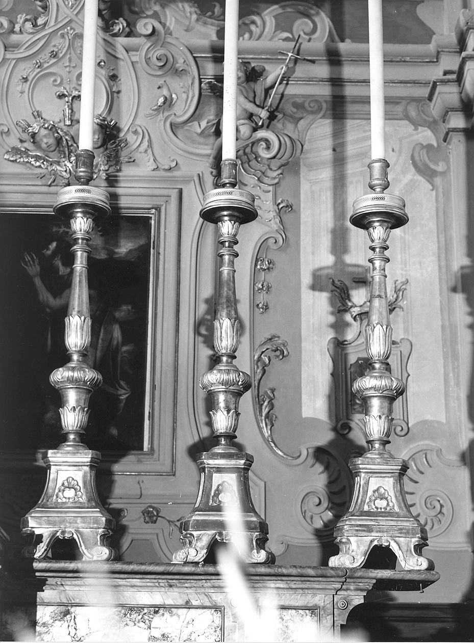 candeliere, serie - ambito piacentino (sec. XIX)