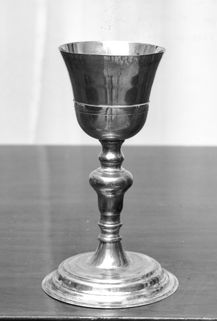 calice - ambito piacentino (prima metà sec. XIX)