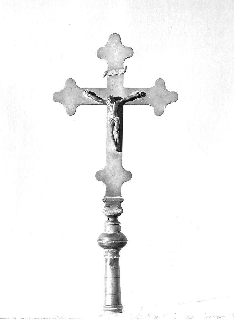 croce processionale - ambito emiliano (sec. XVII)