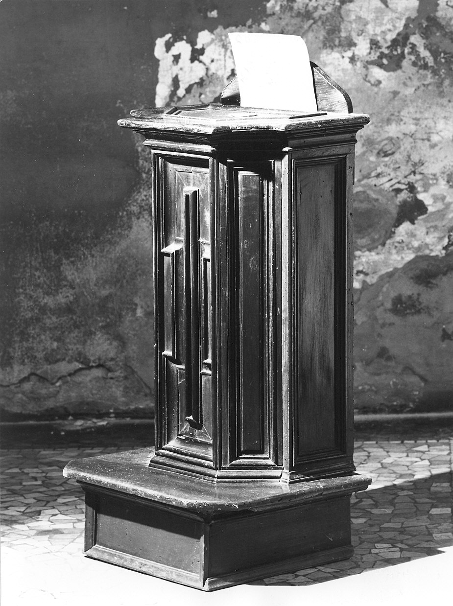 inginocchiatoio - ambito piacentino (sec. XIX)