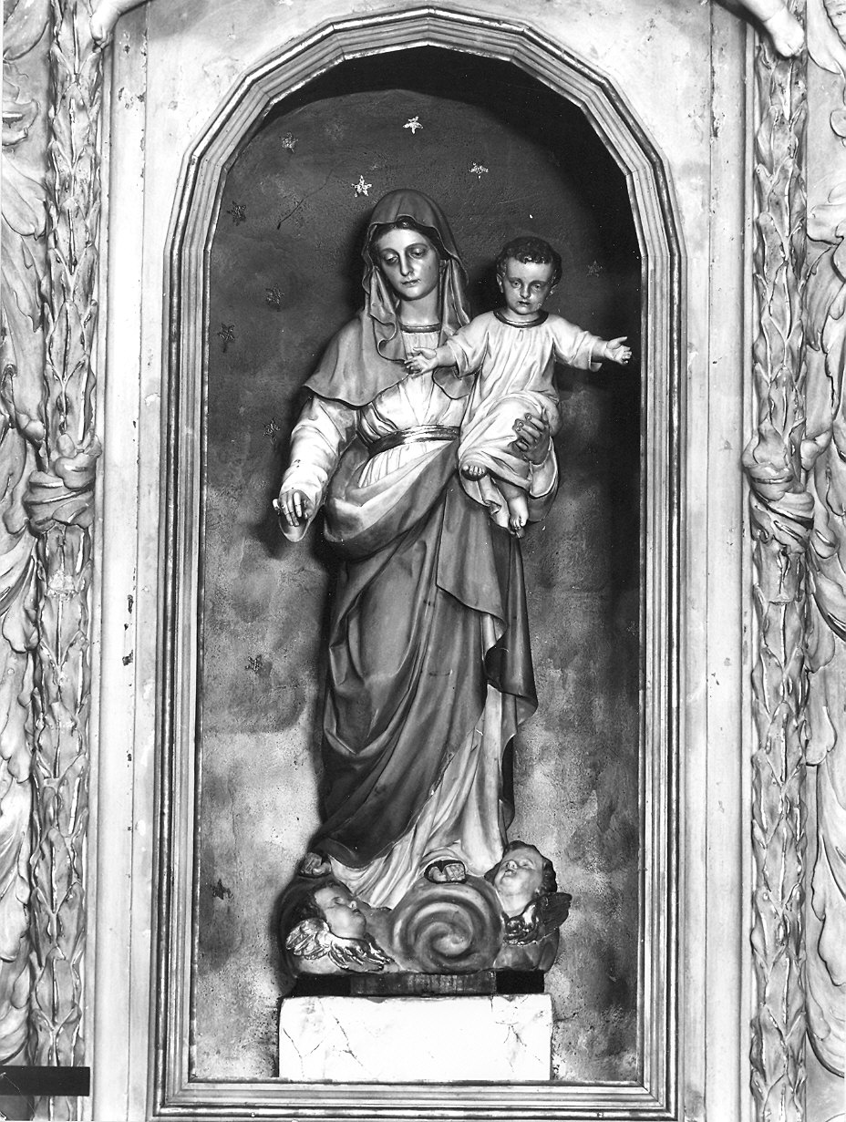 Madonna del Rosario (statua) - ambito Italia settentrionale (primo quarto sec. XX)