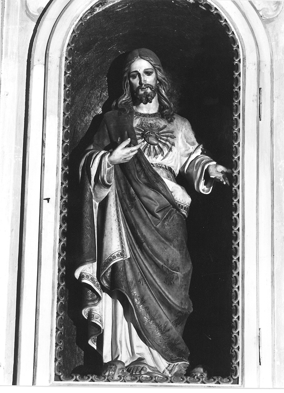 Sacro Cuore di Gesù (statua) - produzione Italia settentrionale (prima metà sec. XX)