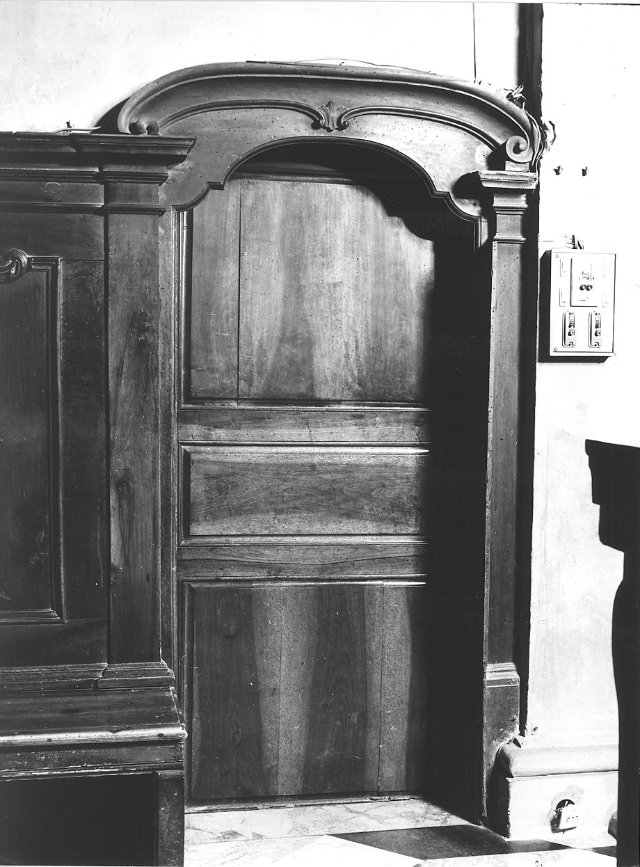 porta - ad un battente - ambito piacentino (sec. XIX)