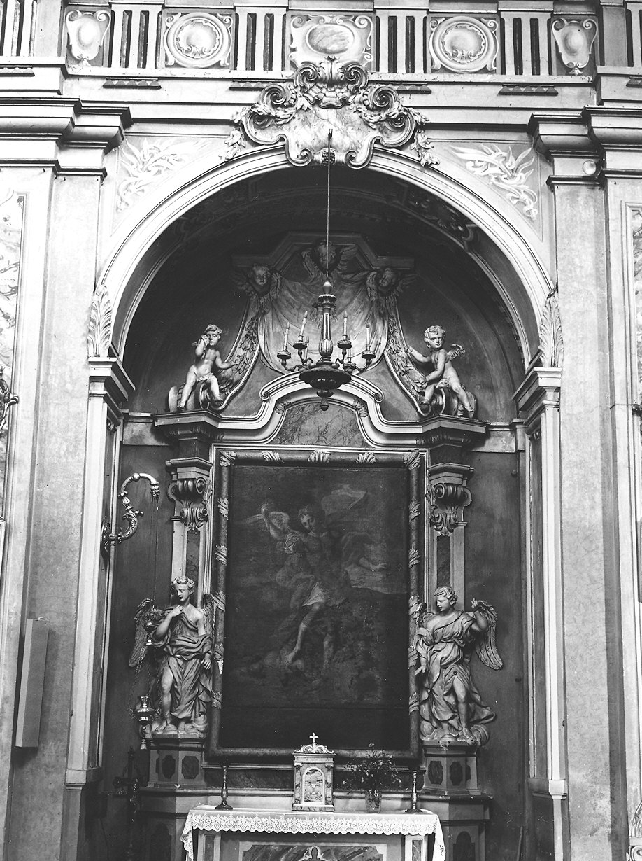 altare di Sermini Giovanni Antonio (attribuito) (inizio sec. XVIII)