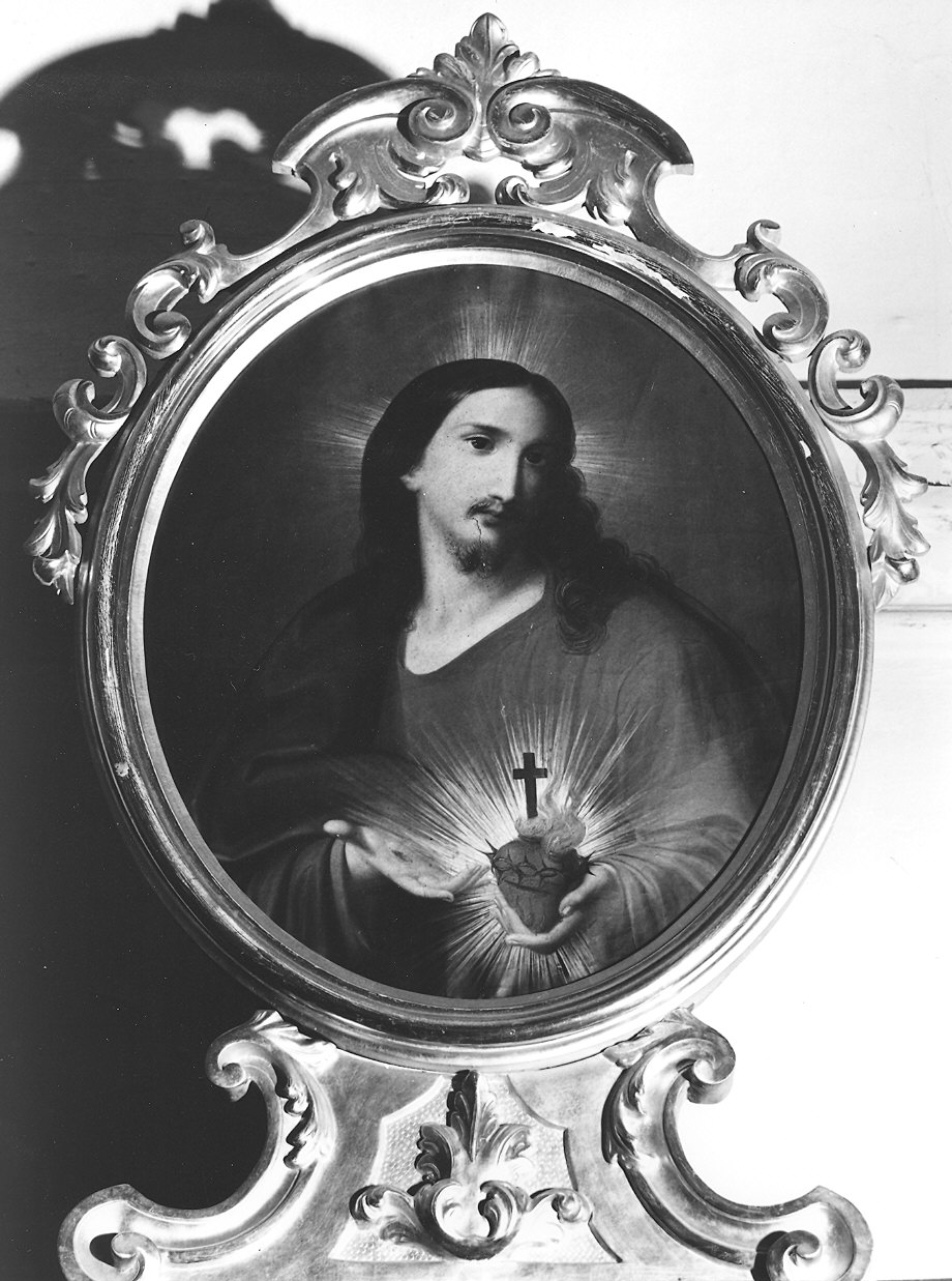 Sacro Cuore di Gesù (dipinto) - ambito piacentino (sec. XIX)