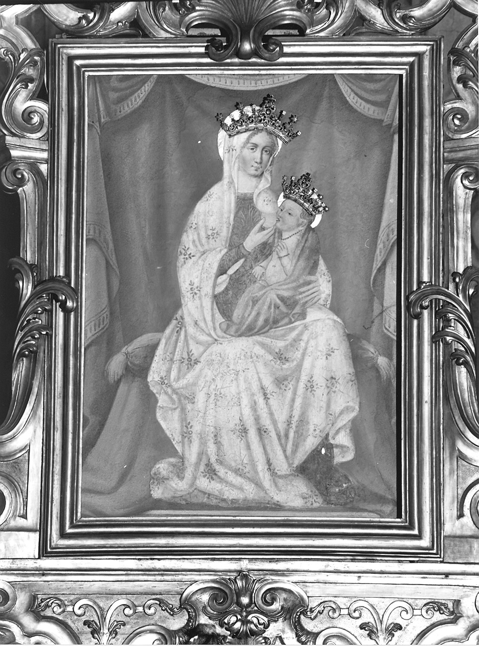 Madonna del Pilastro, Madonna del Latte (dipinto, elemento d'insieme) - ambito emiliano (prima metà sec. XV)