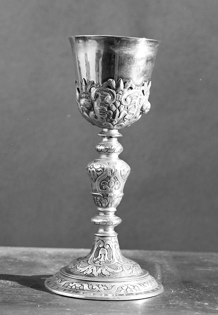 calice - ambito piacentino (sec. XVIII)