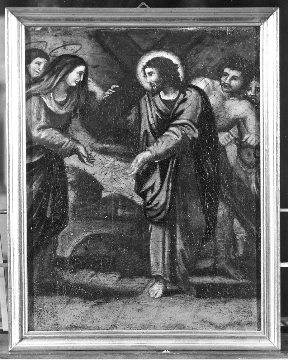 stazioni della via crucis (dipinto, ciclo) - ambito emiliano (prima metà sec. XVII)