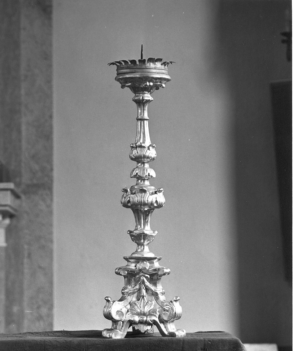 candeliere, serie - ambito piacentino (terzo quarto sec. XVIII)