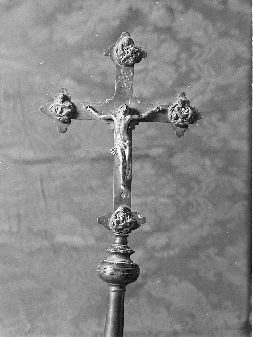 croce processionale - ambito piacentino (inizio sec. XVIII)